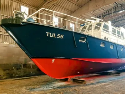 Steel Motorboat Patrol boat 2300 Photo 89