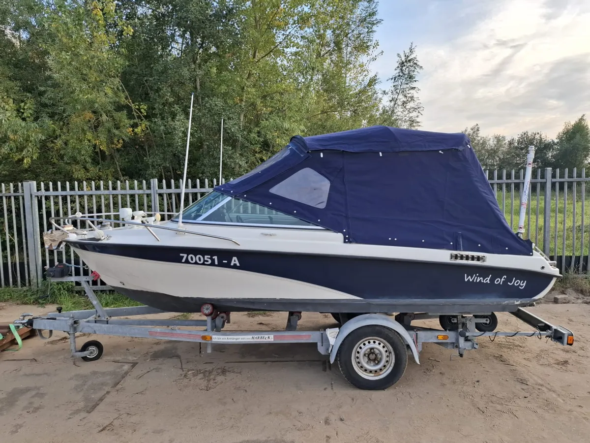 Polyester Motorboat Hellwig V505 Turbo Jet