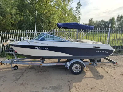 Polyester Motorboat Hellwig V505 Turbo Jet Photo 0