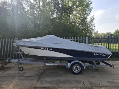 Polyester Motorboat Hellwig V505 Turbo Jet Photo 29
