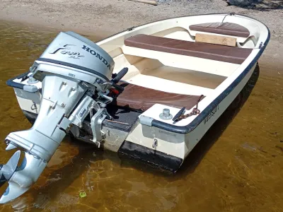 Polyester Bateau à moteur Verano 410 Photo 0
