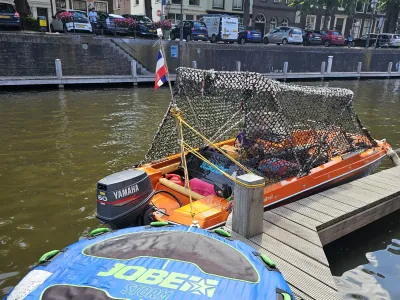 Polyester Schnellboot Glastron Bow Foto 2