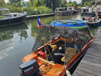 Polyester Schnellboot Glastron Bow Foto 12