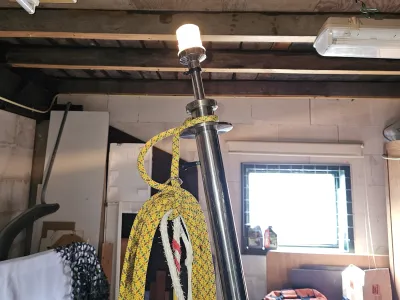 Polyester Schnellboot Glastron Bow Foto 7