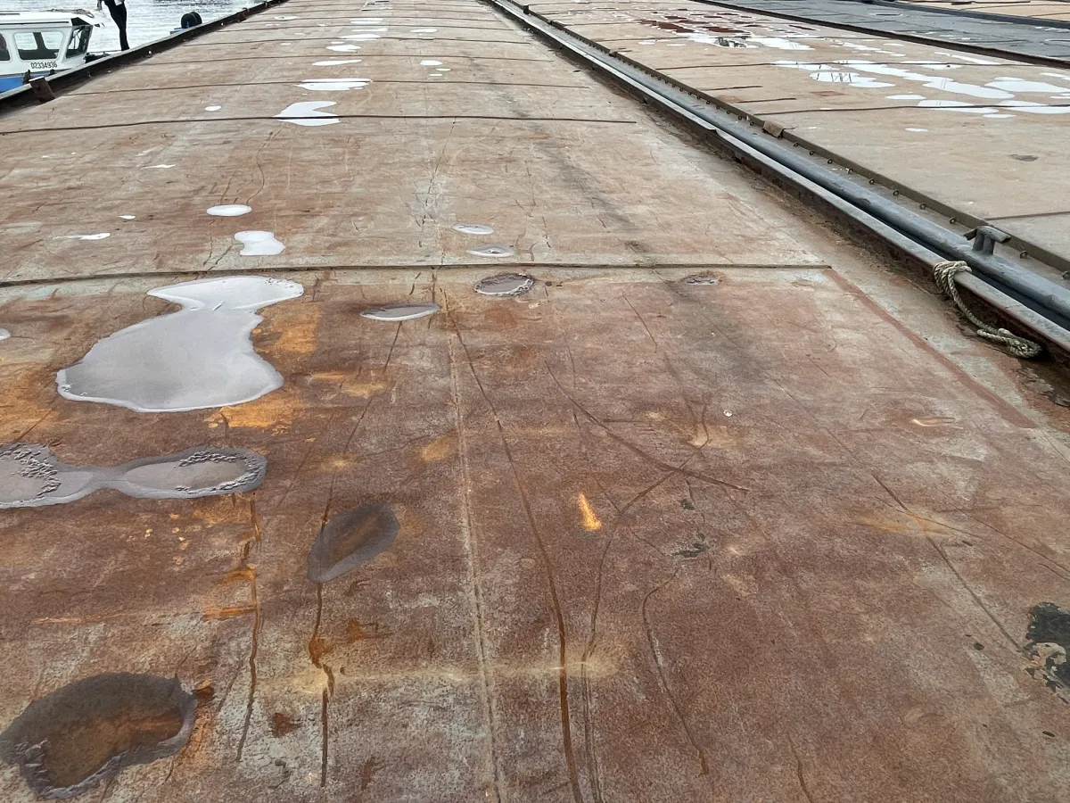 Staal Werkboot Dekschuit 600