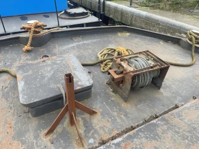 Staal Werkboot Dekschuit 1700 Foto 6