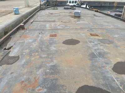 Staal Werkboot Dekschuit 1700 Foto 11