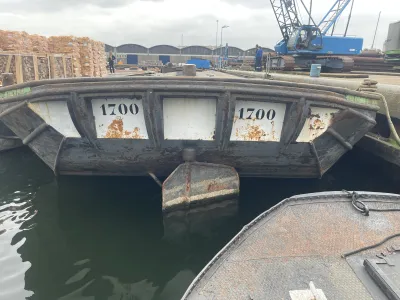 Staal Werkboot Dekschuit 1700 Foto 14