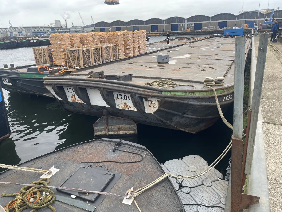 Staal Werkboot Dekschuit 1700