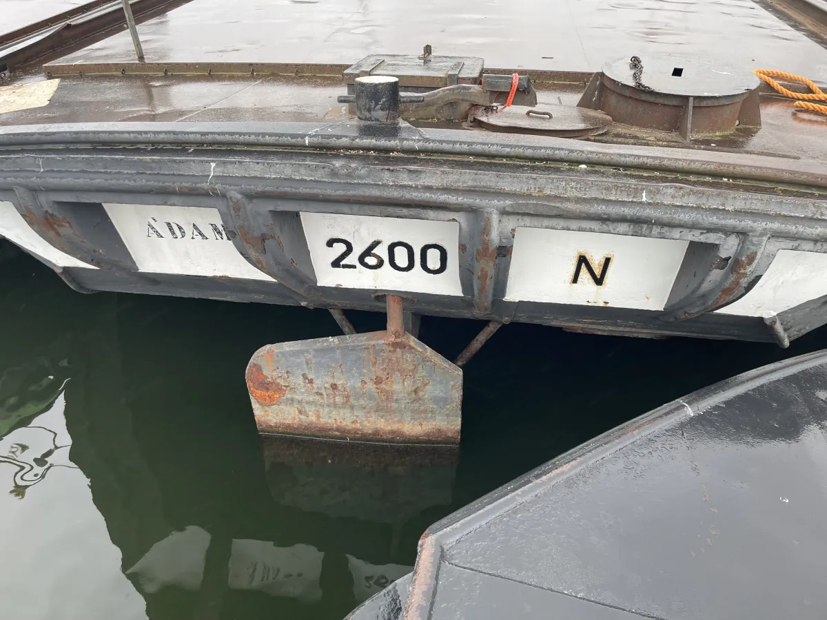 Staal Werkboot Dekschuit 2600