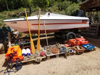 Polyester Speedboat Cormorant Fury 425 Photo 2