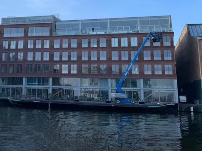Staal Werkboot Dekschuit 1700 Foto 2