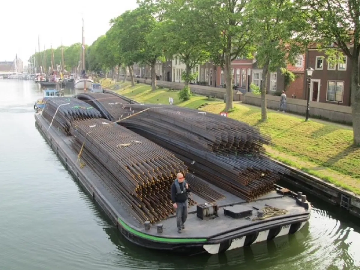 Staal Werkboot Dekschuit 300