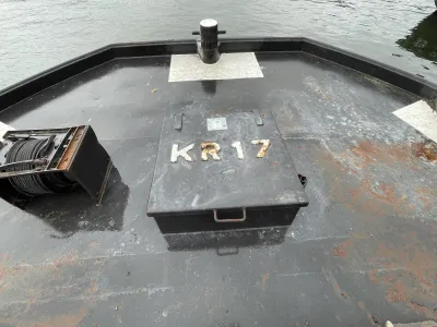 Staal Werkboot Dekschuit KR17 Foto 15