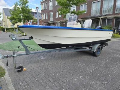 Polyester Console boat Allmarine 430 Photo 1