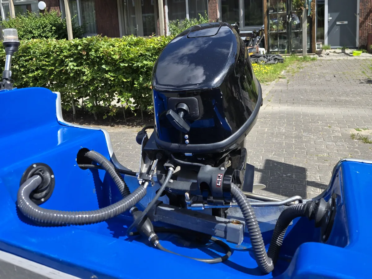 Polyester Console boat Allmarine 430