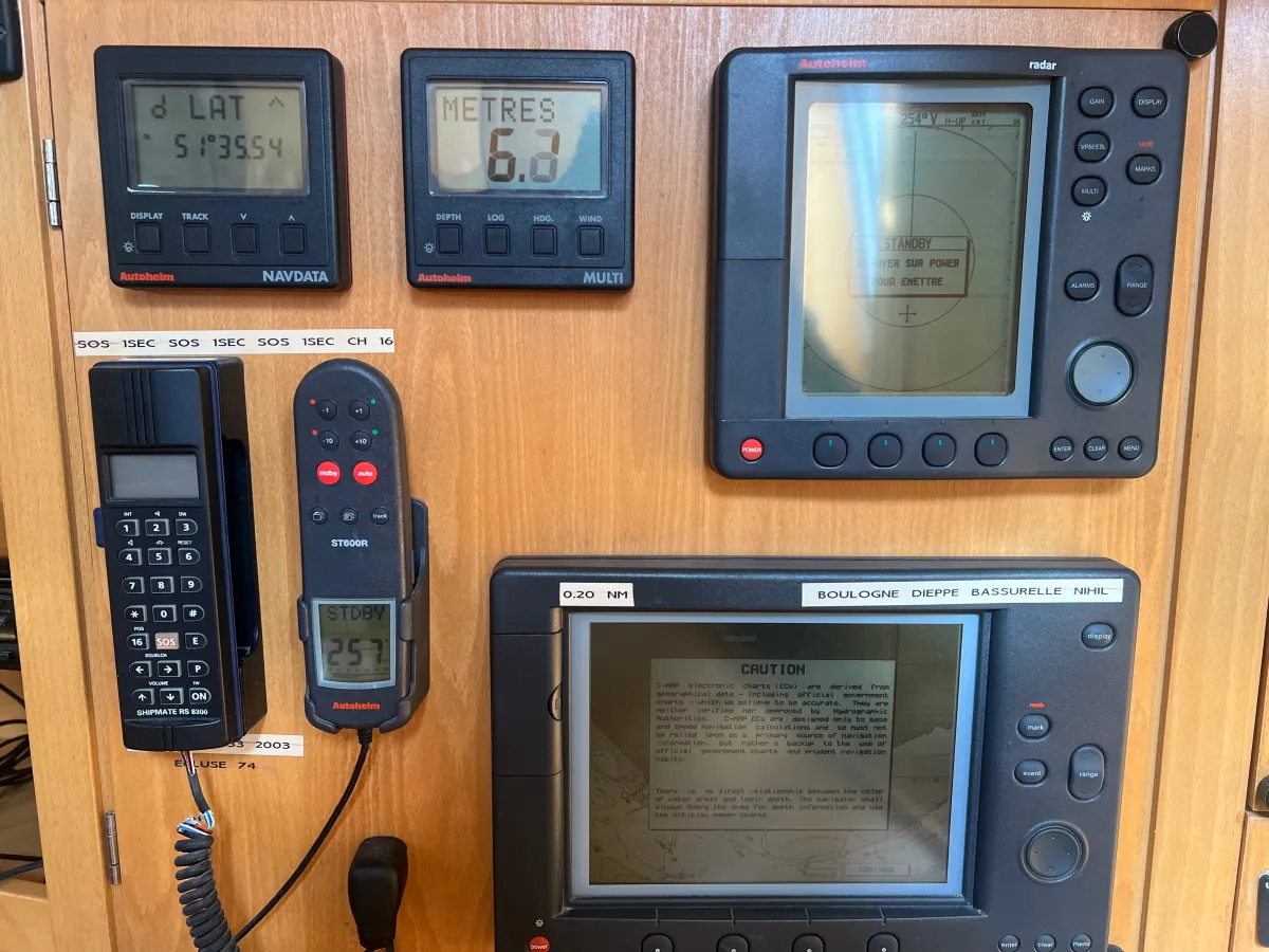 Polyester Sailboat Etap 39s