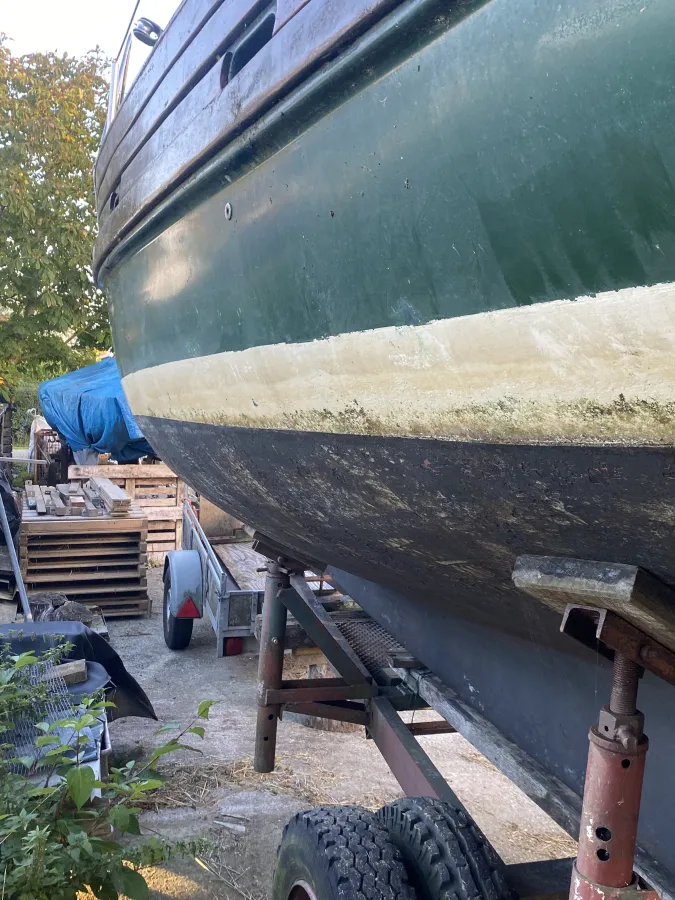 Polyester Sailboat Fisher Freeward 25