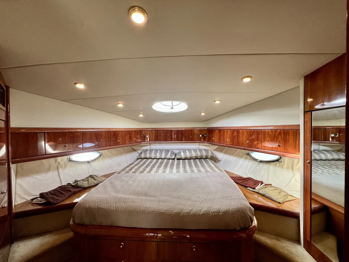 Verbundwerkstoff Motorboot Sunseeker Manhattan 56