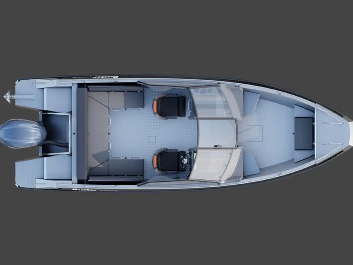 Aluminium Motorboat Buster Magnum