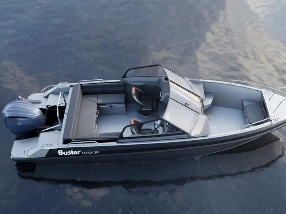 Aluminium Motorboat Buster Magnum