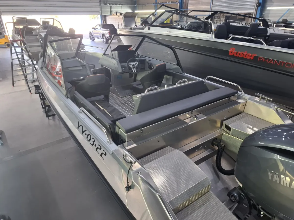 Aluminium Motorboat Buster Magnum