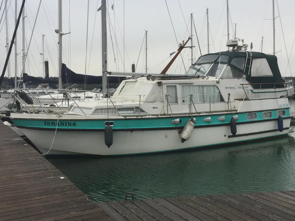 Polyester Motorboat Broom 39 Continental