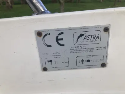 Polyester Open motorboot Astra 130 Foto 21
