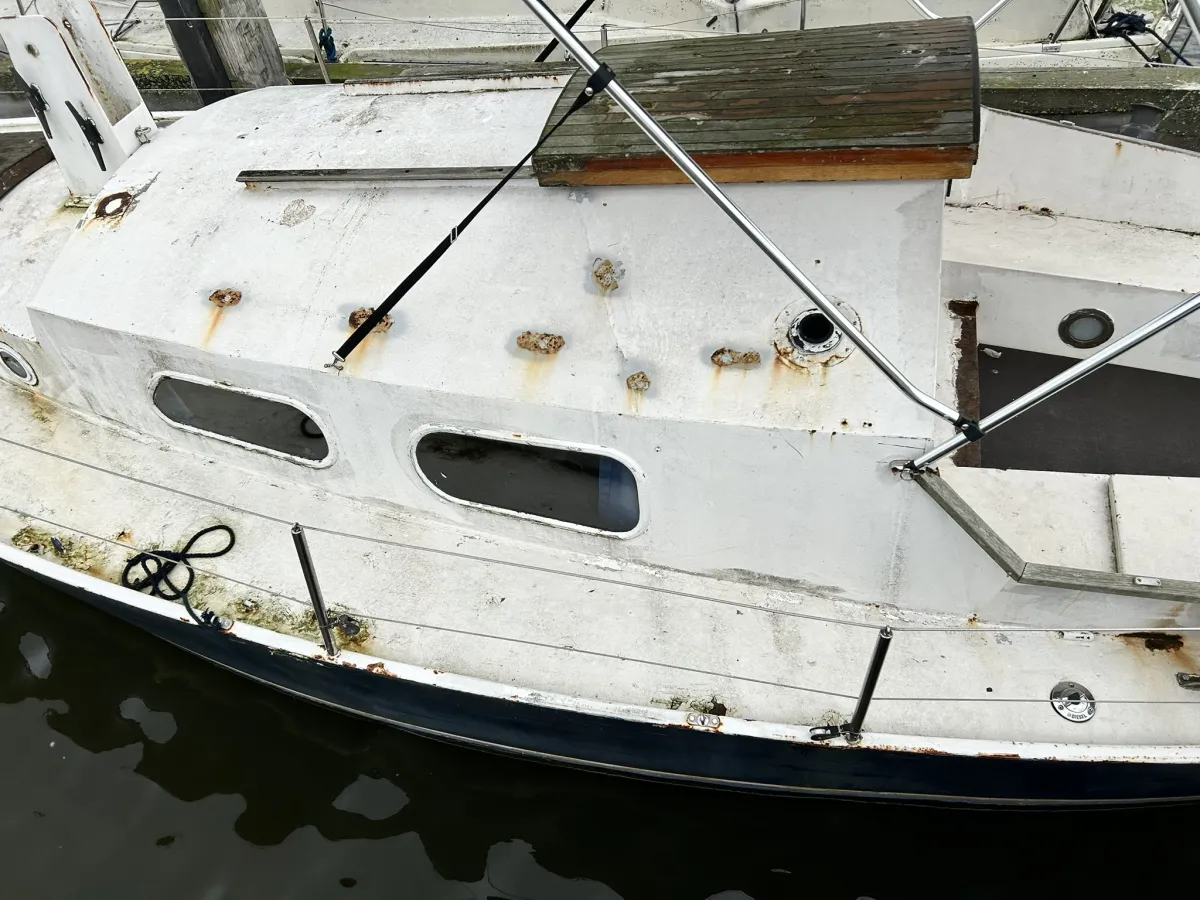 Steel Budgetboat Cabin sailboat 650