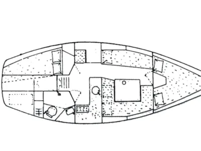 Polyester Zeilboot Piewiet 850 Foto 8