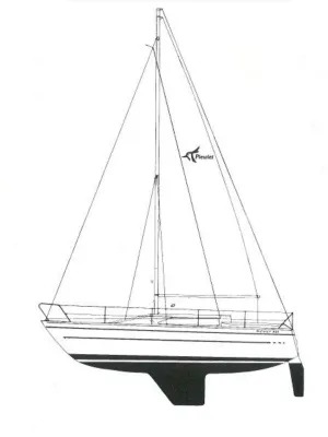 Polyester Zeilboot Piewiet 850 Foto 7