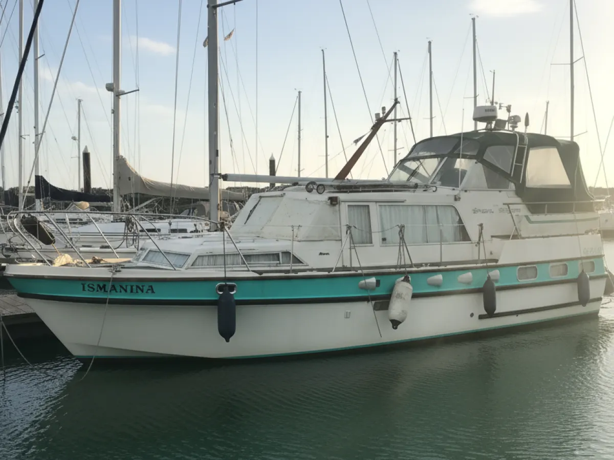 Polyester Motorboat Broom 39 Continental