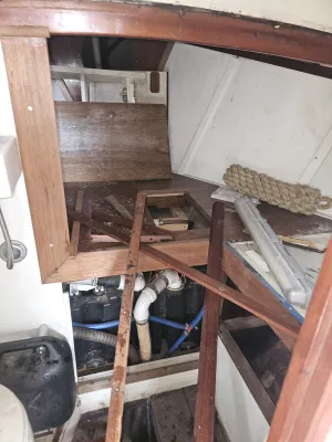 Polyester Zeilboot Island Plastics 24 Foto 3