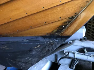 Hout Motorboot Motorboat 640 Foto 1