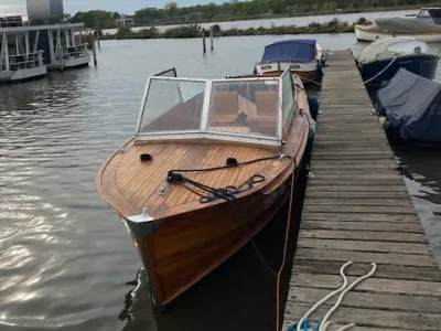 Holz Open motorboot Taxi boat 850 Foto 9