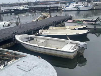 Polyester Bateau économique Motorboat 450 Photo 10