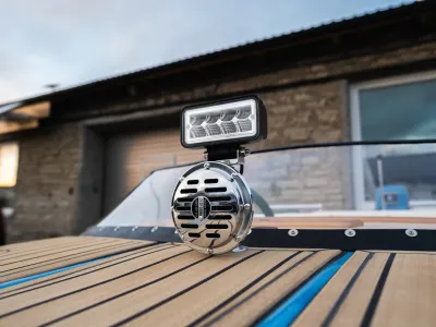 Polyester Motorboot Finn V-boat Foto 5