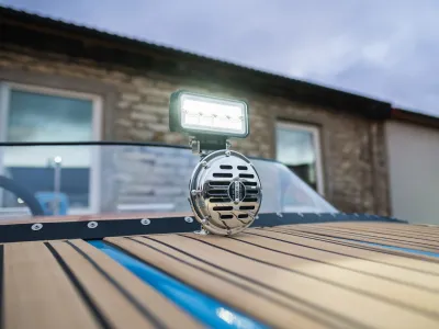 Polyester Motorboot Finn V-boat Foto 12