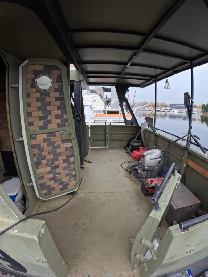 Aluminum Motorboot Loosdrecht Houseboat