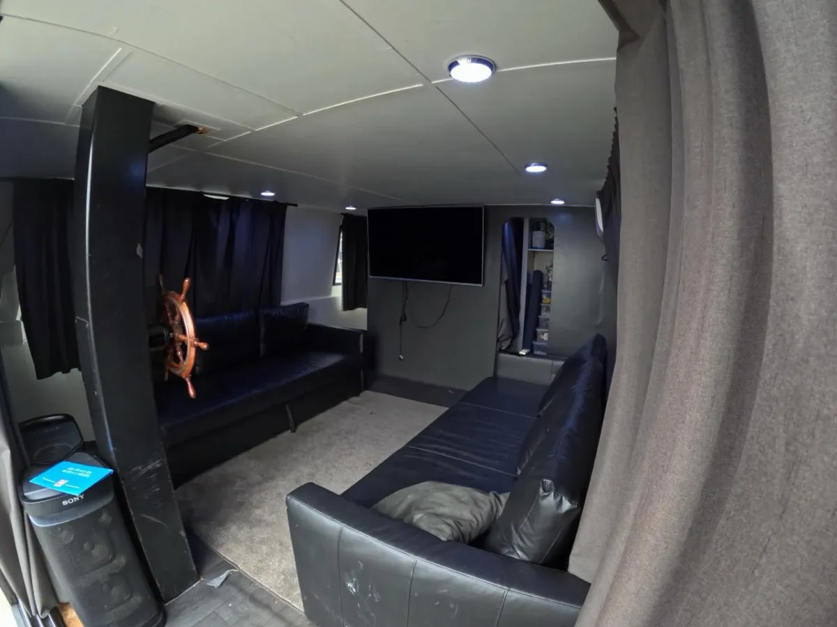 Aluminum Motorboot Loosdrecht Houseboat