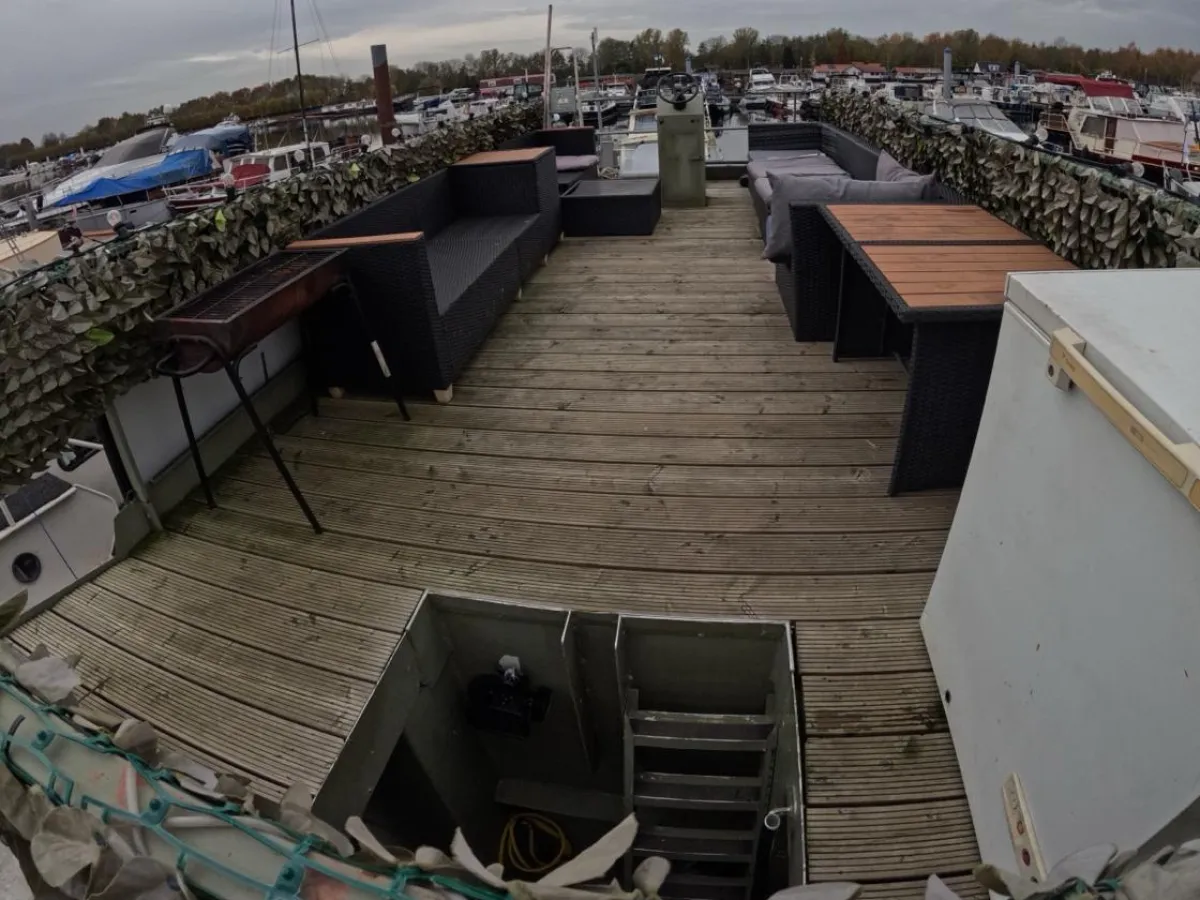 Aluminum Motorboot Loosdrecht Houseboat