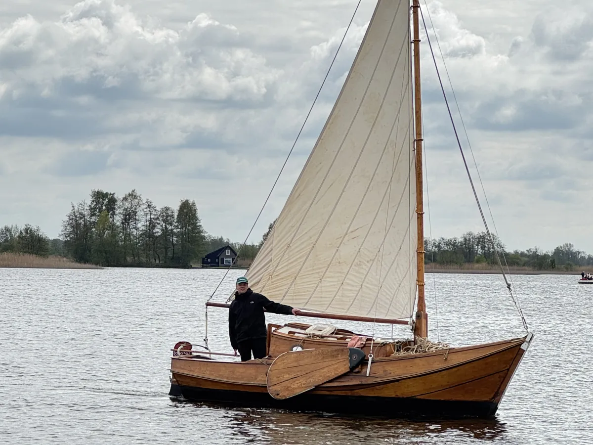 Hout Zeilboot Grundel 600