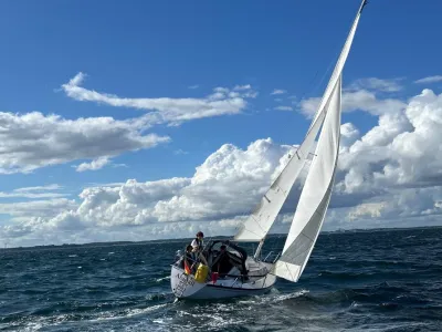 Polyester Segelboot Dufour 1800 Foto 2