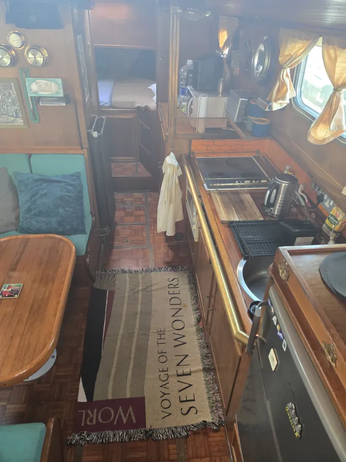 Steel Sailboat Motorsailer 1200