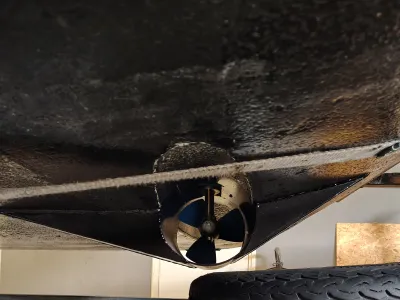 Acier Open motorboot Bateau à fond plat 800 Photo 6