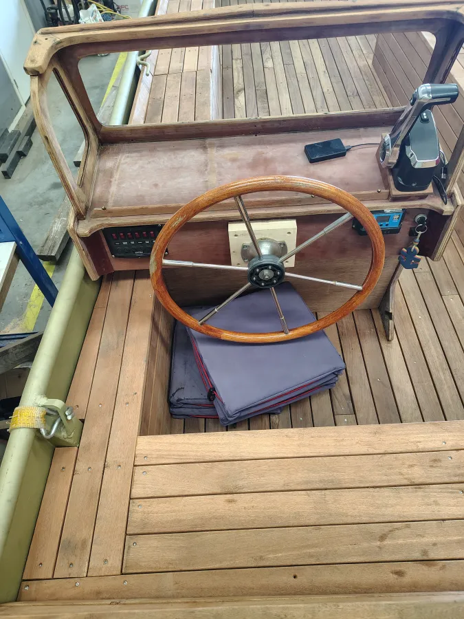 Acier Open motorboot Bateau à fond plat 800