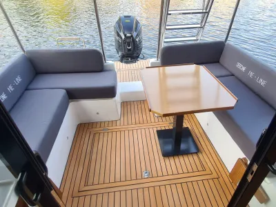 Polyester Bateau à moteur Derone 990 Photo 7