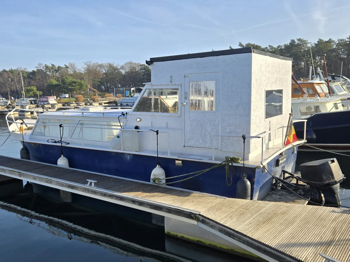 Steel Motorboat Motorboot 900