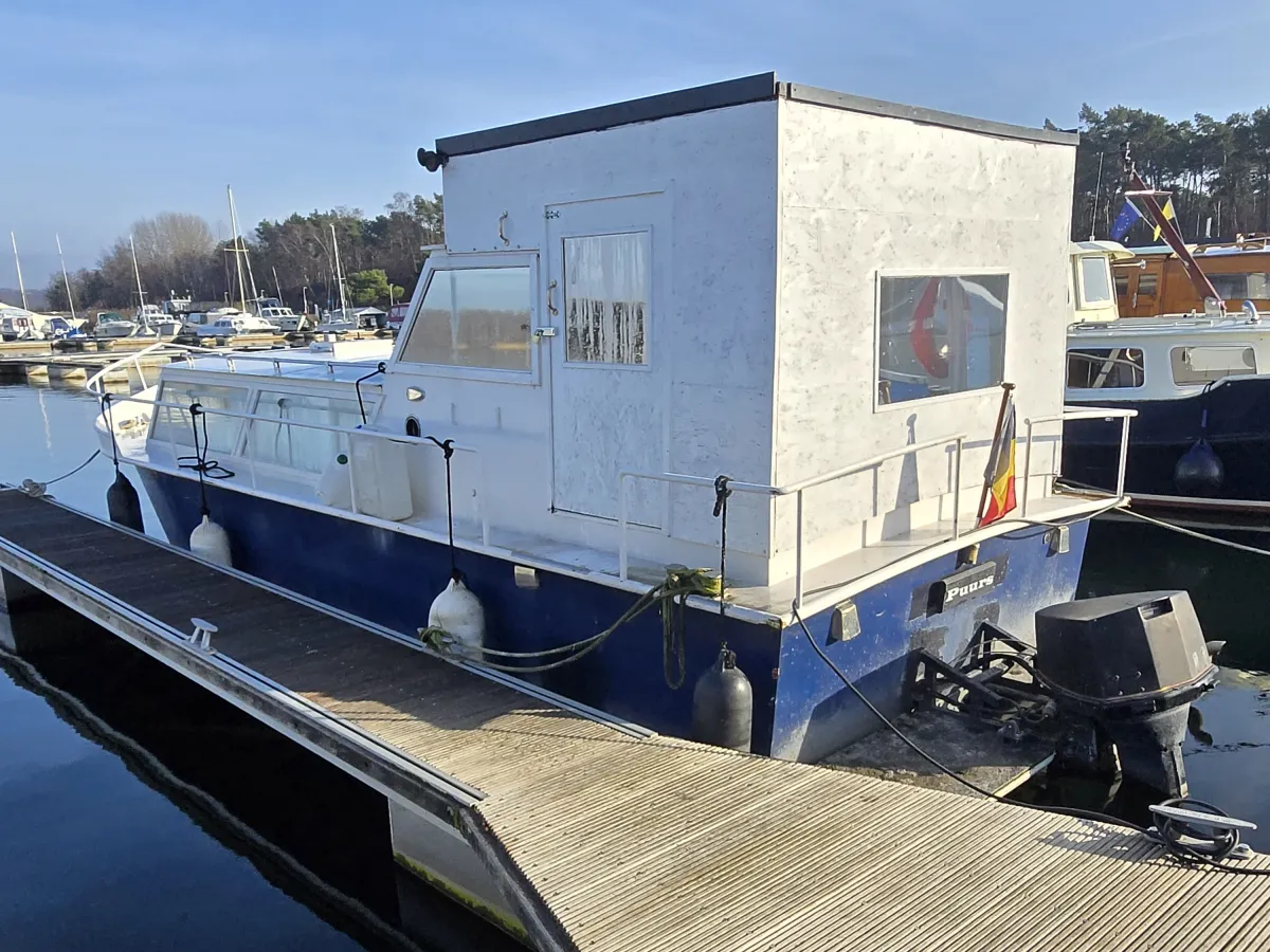 Steel Motorboat Motorboot 900