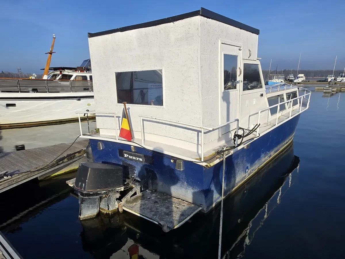 Steel Motorboat Motorboot 900